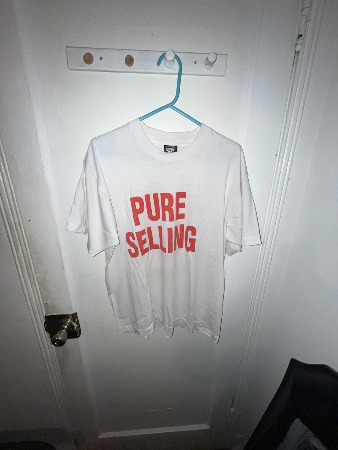 Vintage 90s Screen Stars Best White T-Shirt Size XL 2