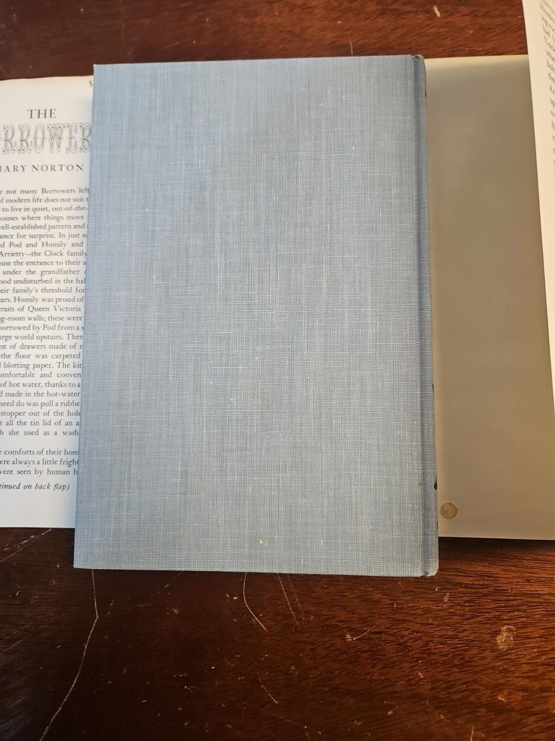 The Borrowers Mary Norton Vintage Hardcover DJ Early Printing Beth Joe Krush 12