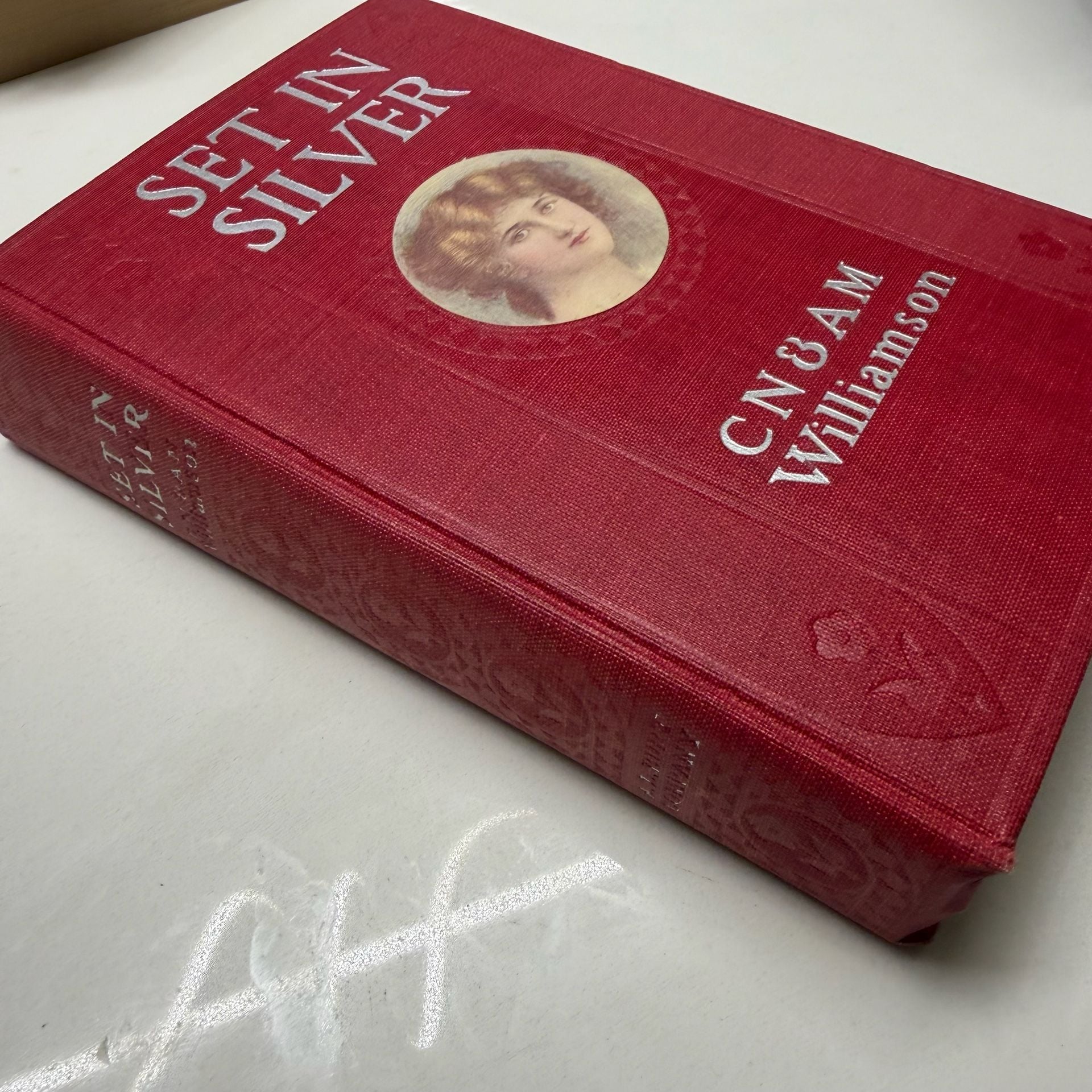 Set in Silver by C.N. & A.M. Williamson 1909 Hardcover 1