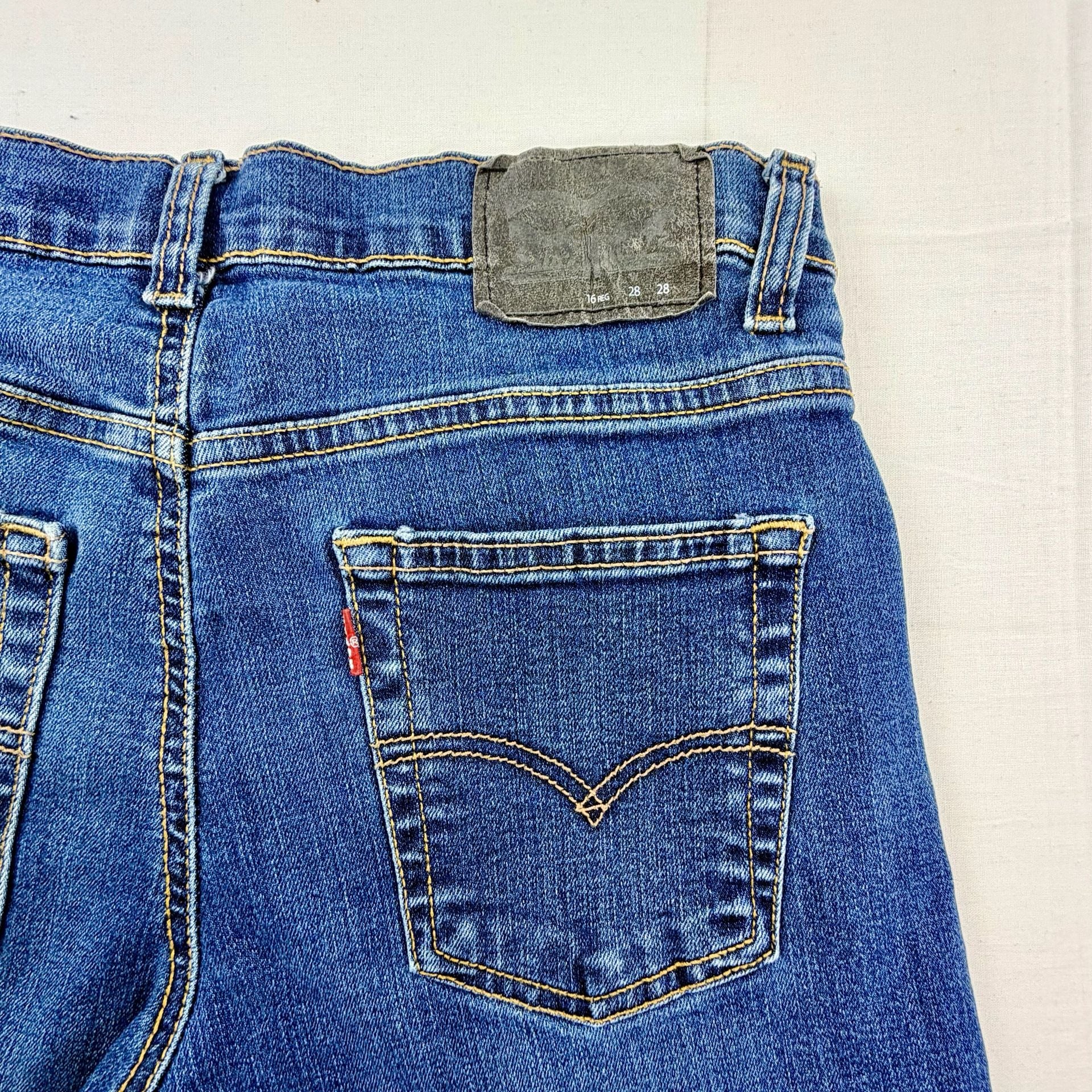 Levi's 511 Women’s Slim Jeans Blue Denim Performance W28 x L28 6