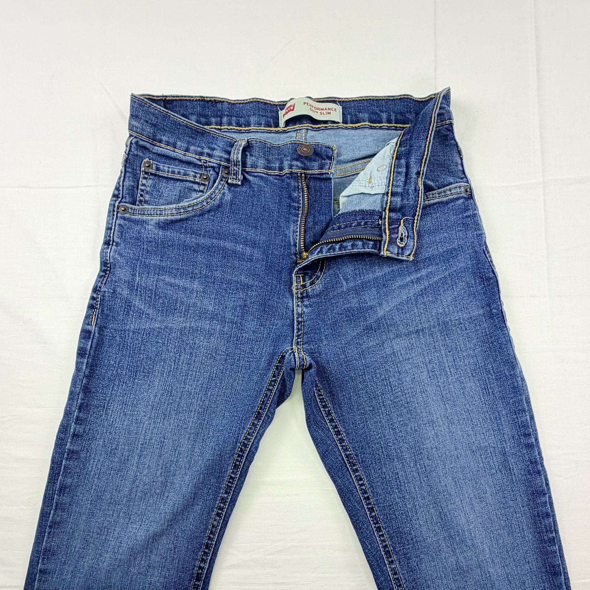 Levi's 511 Women’s Slim Jeans Blue Denim Performance W28 x L28 9