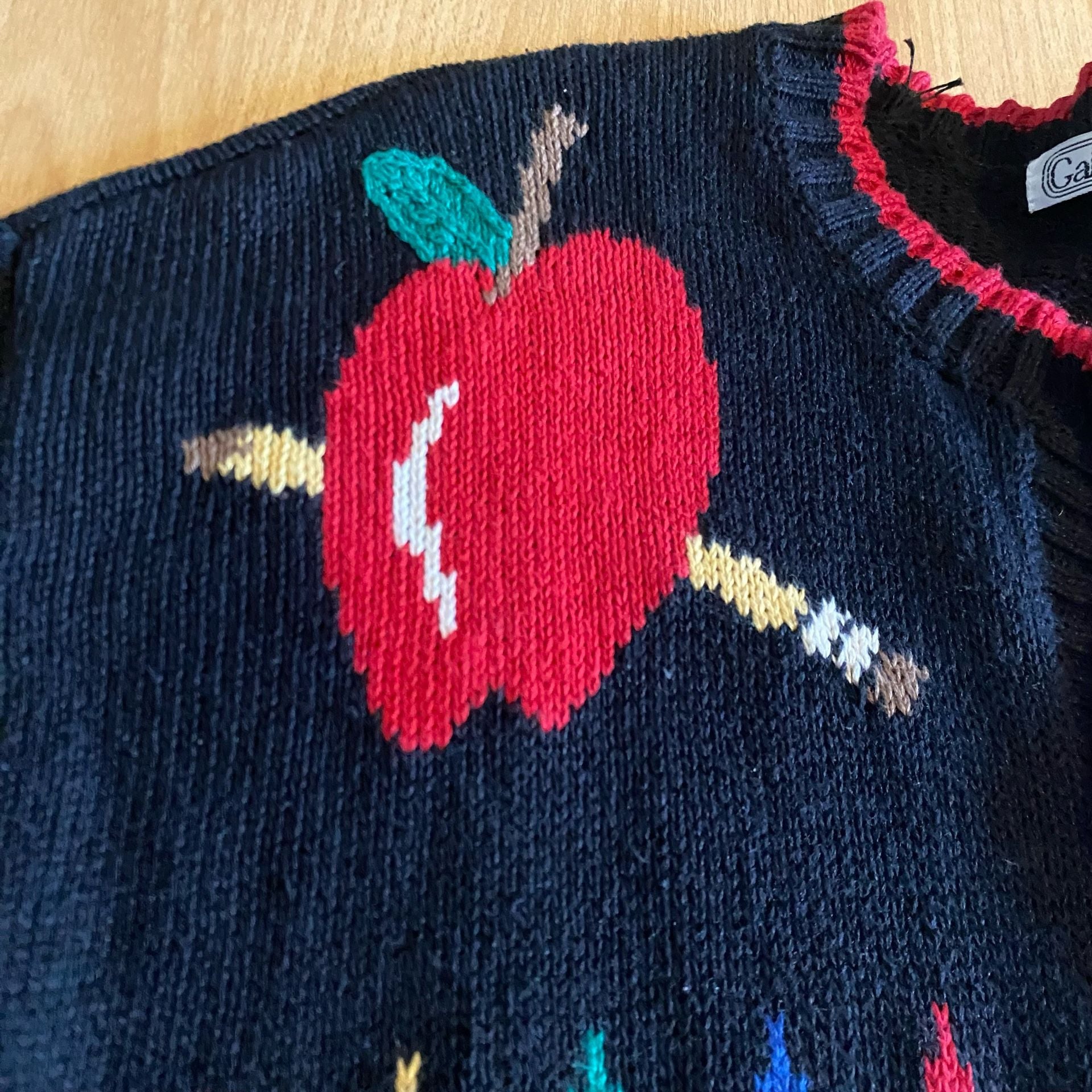 Gallagher Back To School Teacher Cardigan Sweater Size Large 7
