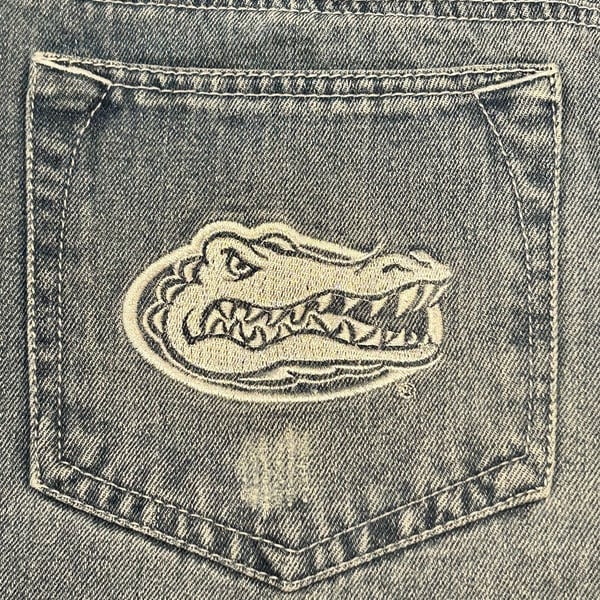 G3 For Her By Alyssa Milano Florida Gators Distressed Jeans