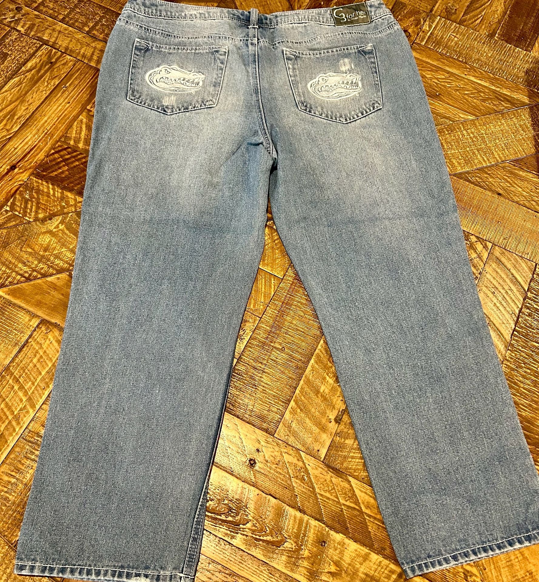 G3 For Her By Alyssa Milano Florida Gators Distressed Jeans 6