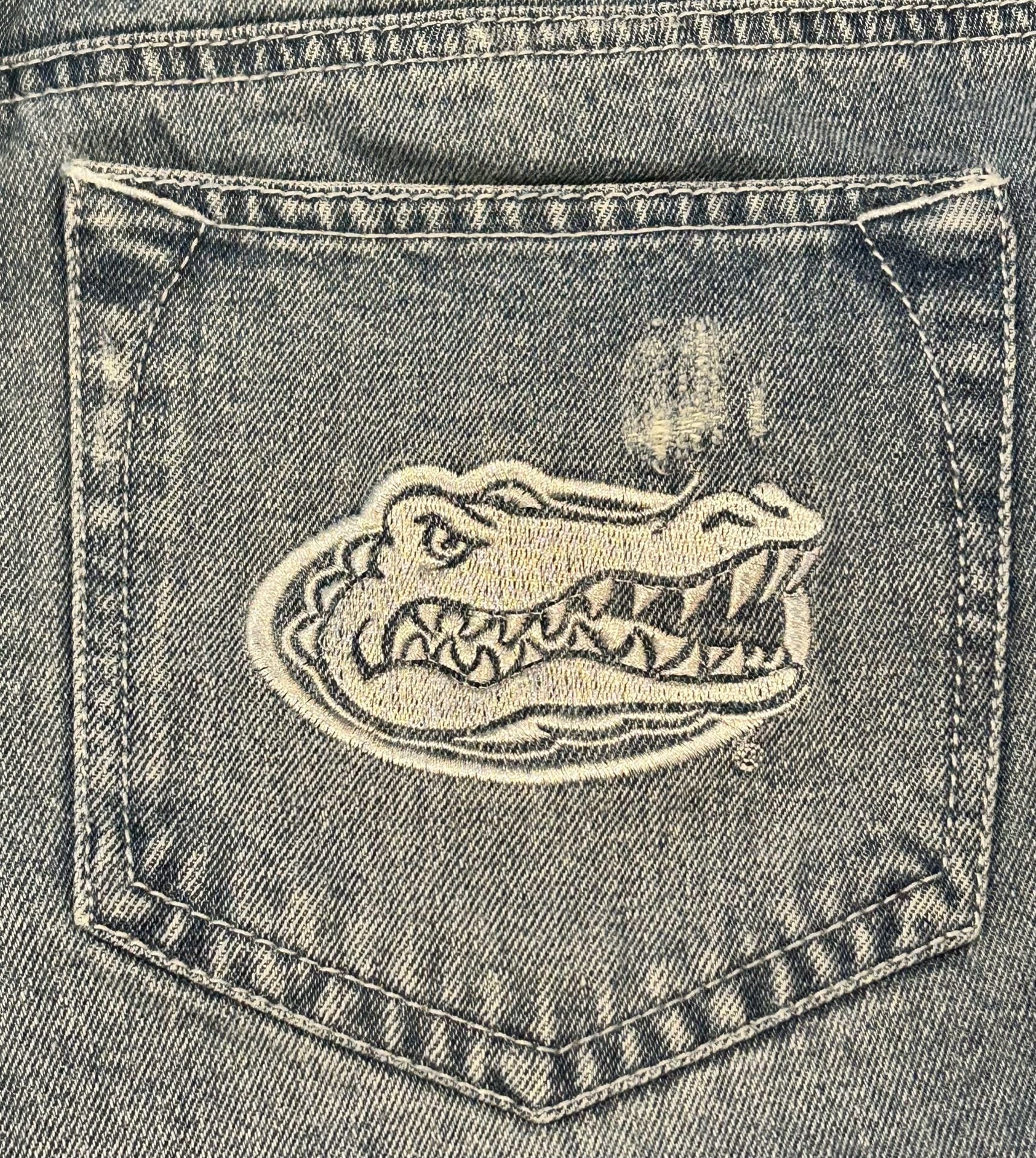 G3 For Her By Alyssa Milano Florida Gators Distressed Jeans 7