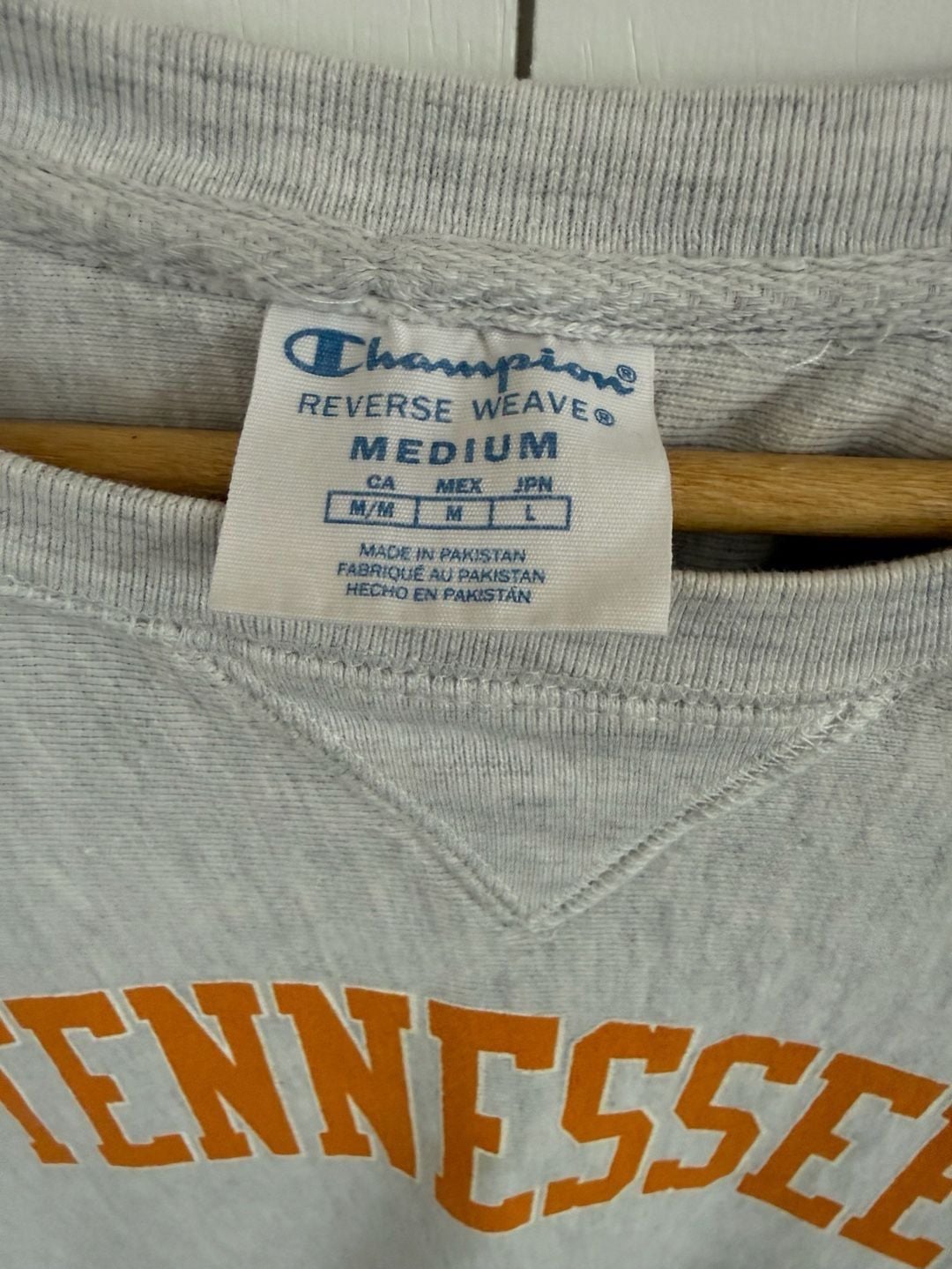 Champion Tennessee Reverse Weave Sweatshirt Size Medium 3