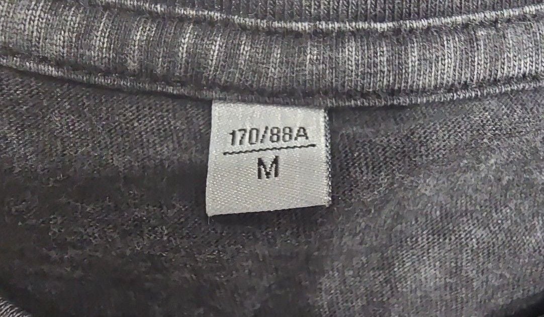 Unbranded Washed Graphic T-Shirt Size M Gray Key Design 4