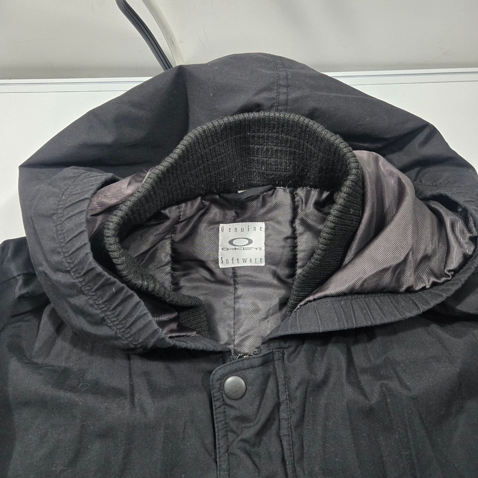 Oakley Vintage Genuine Software Parka Jacket Black 10