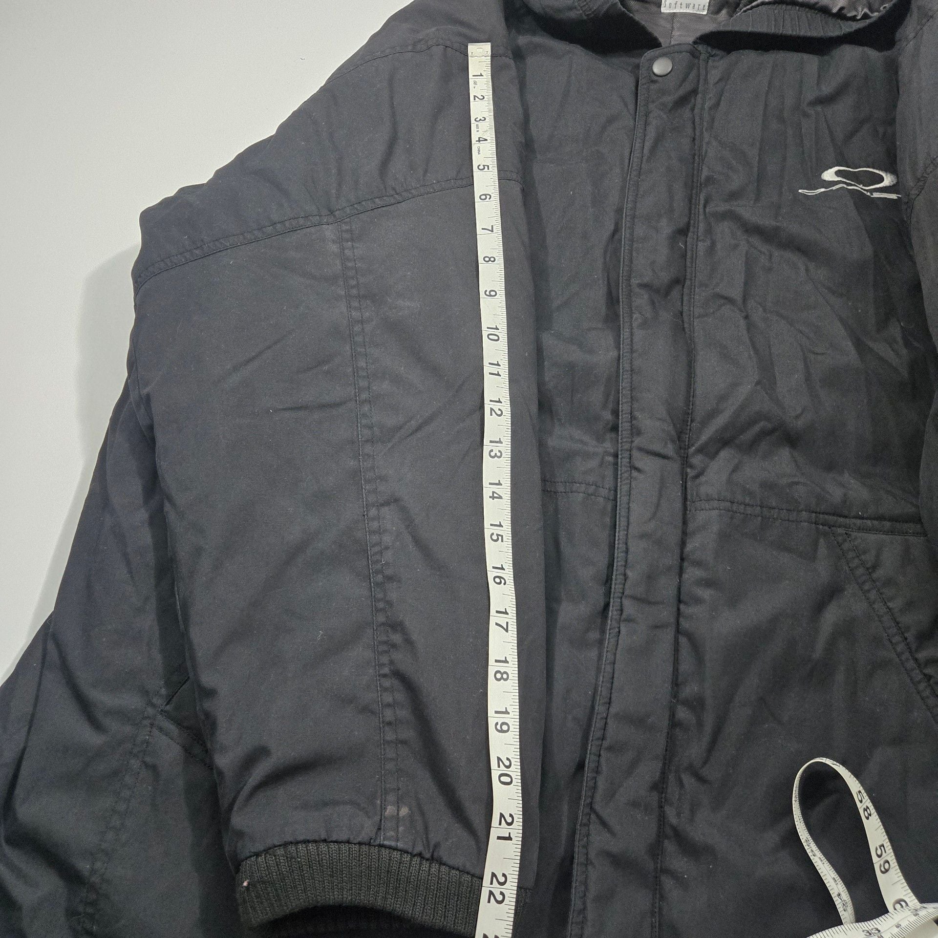 Oakley Vintage Genuine Software Parka Jacket Black 14