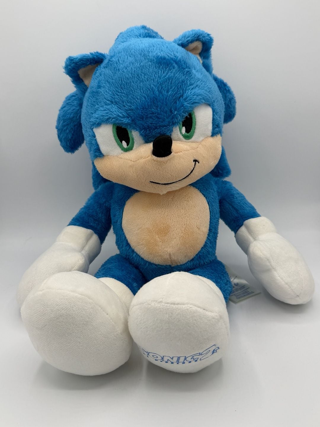 Build A Bear Sonic The Hedgehog 2 Movie Plush 2022 BAB 16” Blue #030052 1