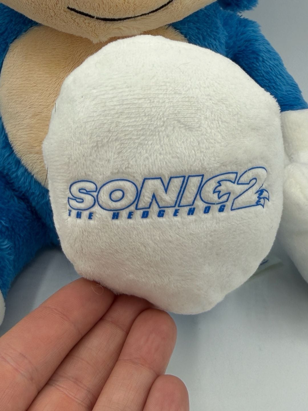 Build A Bear Sonic The Hedgehog 2 Movie Plush 2022 BAB 16” Blue #030052 3
