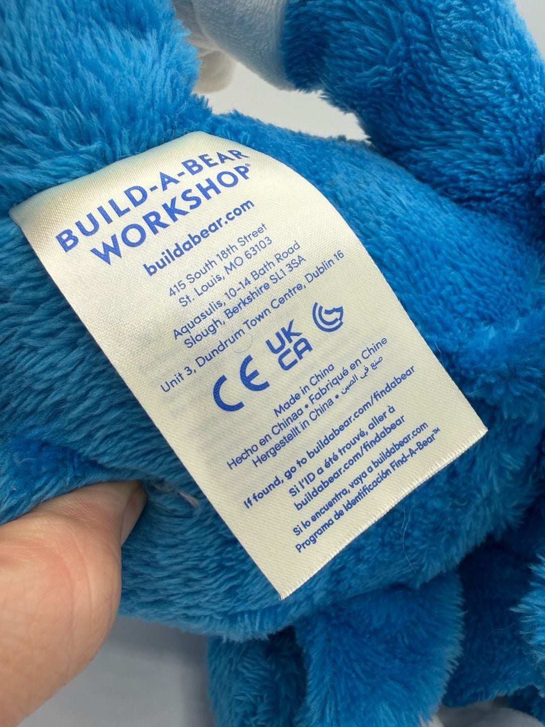 Build A Bear Sonic The Hedgehog 2 Movie Plush 2022 BAB 16” Blue #030052 5