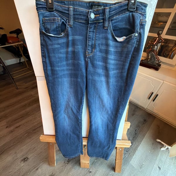 Judy Blue Size 9 29 Dark Wash Skinny Jeans