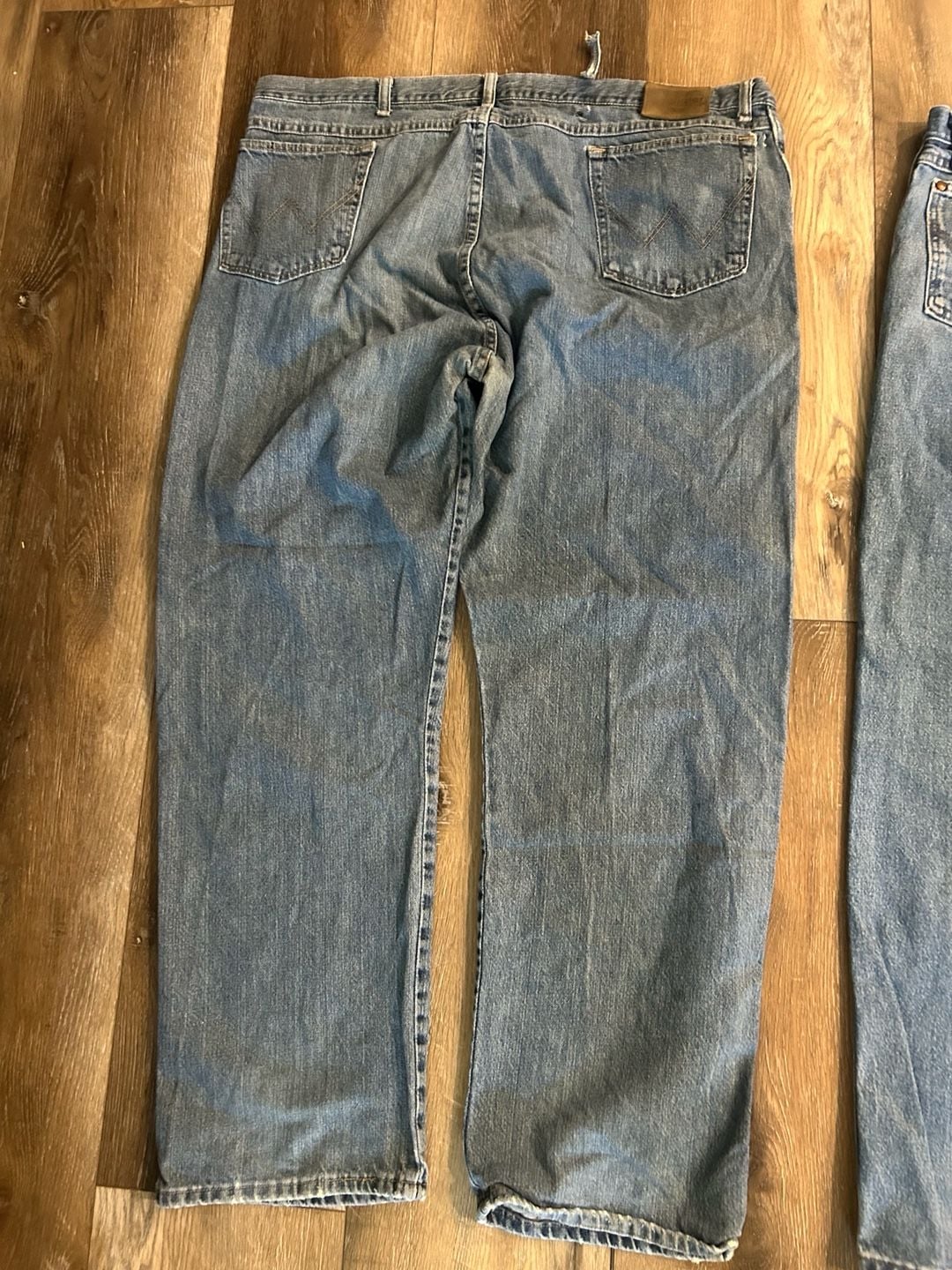 Wrangler Vintage Loose Fit Denim Jeans Lot of 3 Blue Y2K Baggy Distressed 10