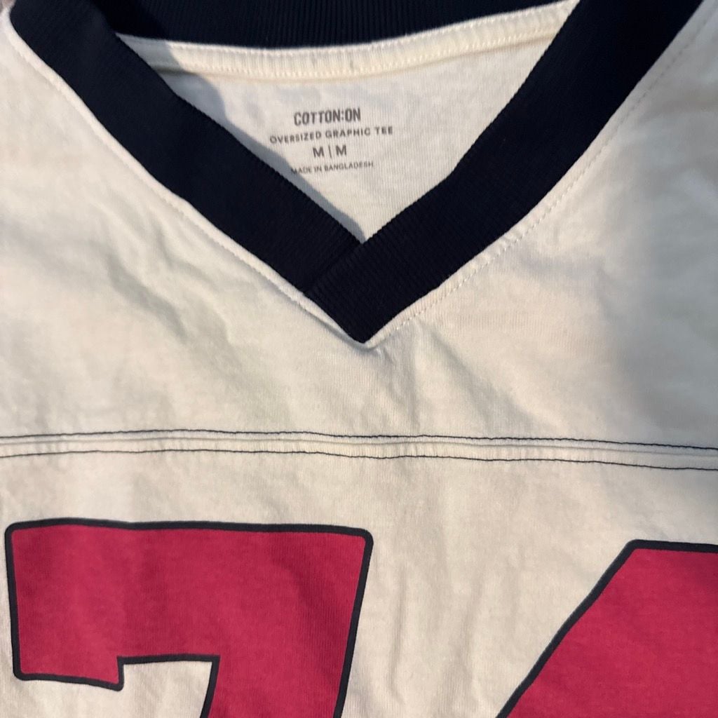 Cotton On Oversized Graphic Tee Size M 74 Jersey 3