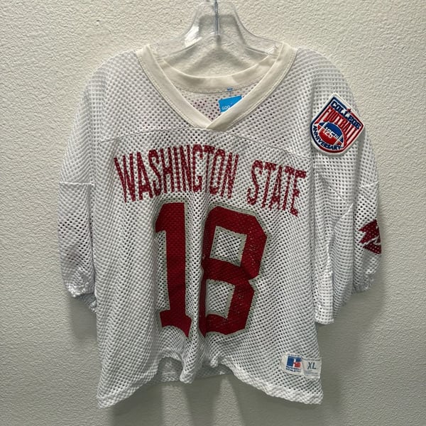 Russell Athletic Washington State Cougars #18 Jersey Size XL White