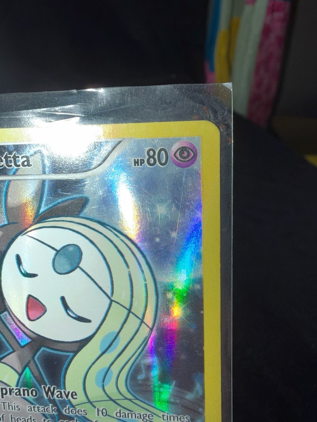 Pokémon XY Black Star Promo Meloetta #XY120 Holo Foil Card 2