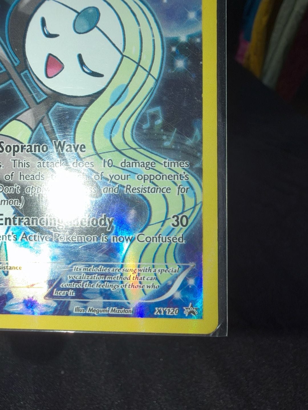 Pokémon XY Black Star Promo Meloetta #XY120 Holo Foil Card 5