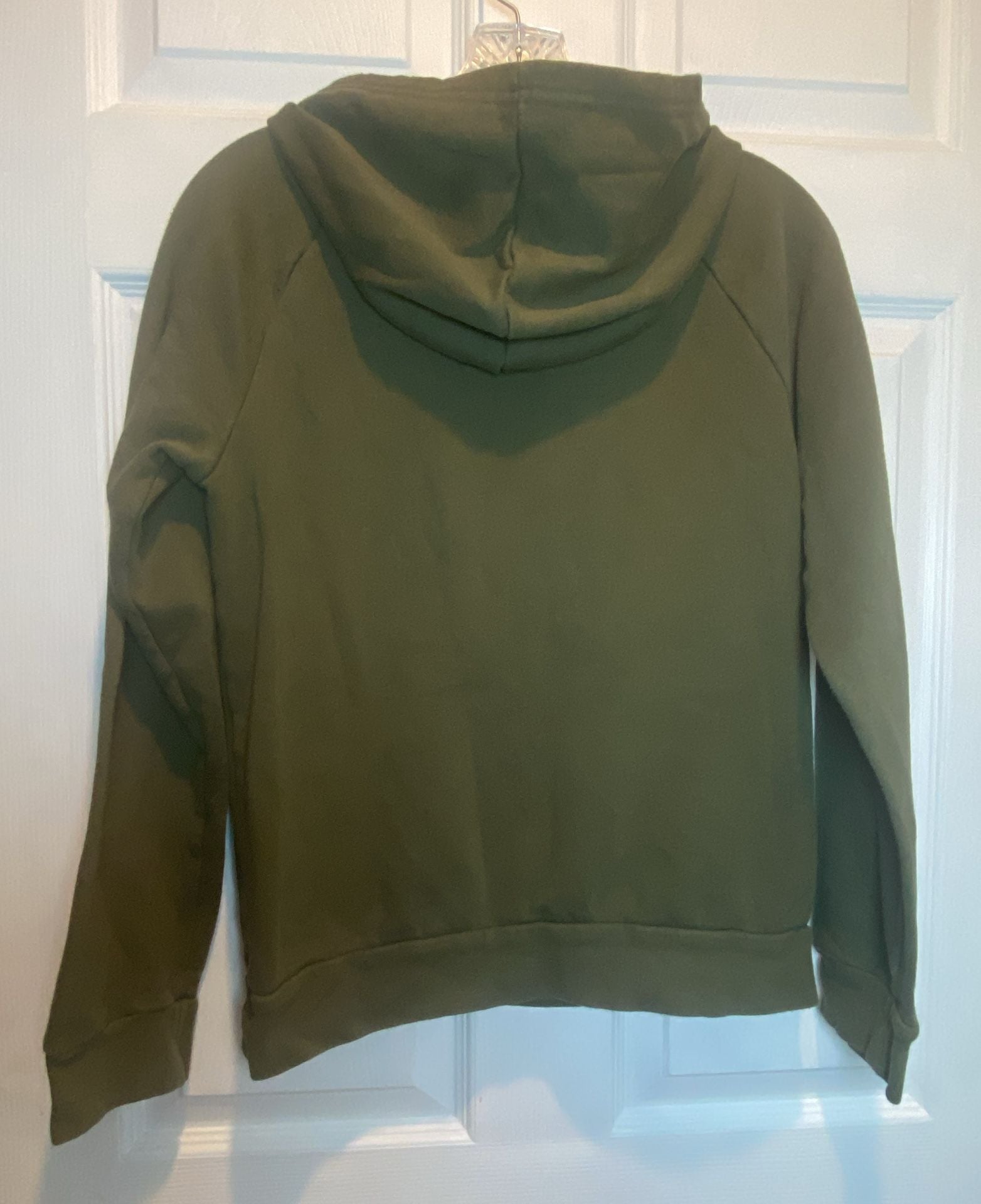 Under Armour Rival Fleece Hoodie Size YLG Green 3