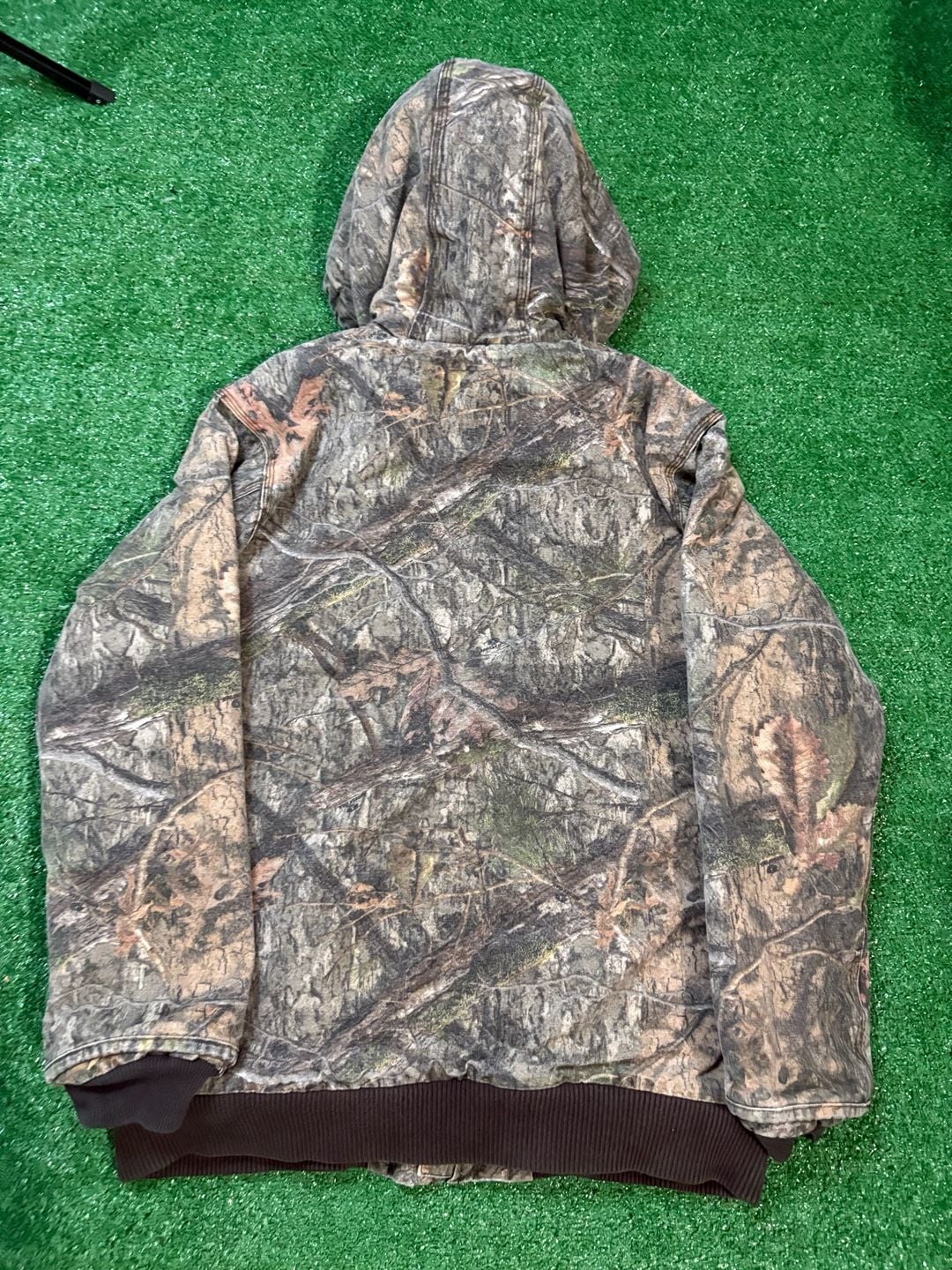 Carhartt Realtree Camo Hooded Jacket Size XL 4