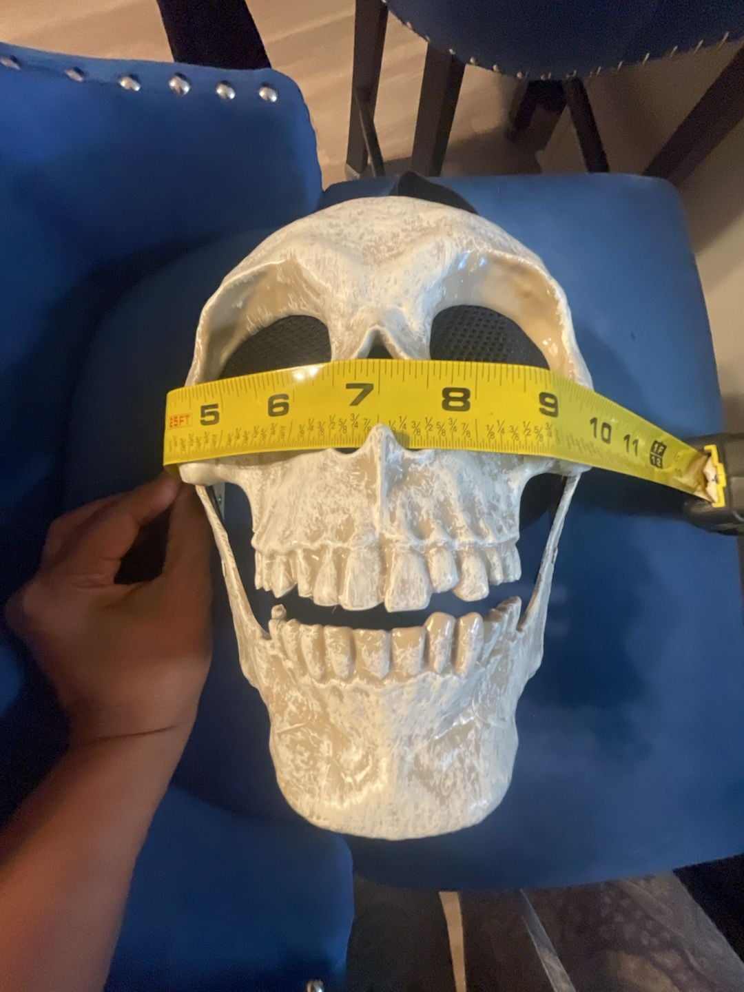 Tactical Skull Airsoft Mask Mesh Eye Protection 6