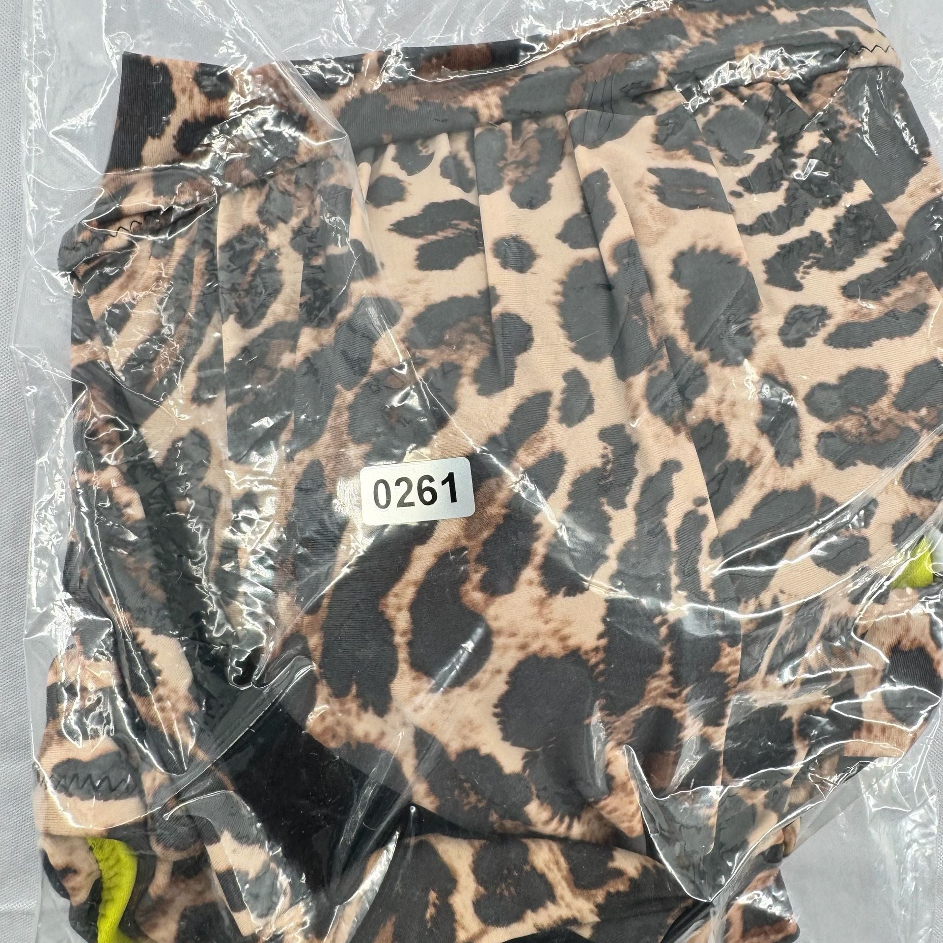 Bar III Leopard Bikini Swimsuit Top M Bottom L 7
