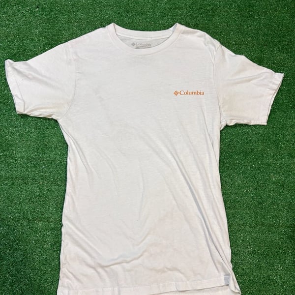 Columbia Sportswear White Graphic Jeep T-Shirt Size S