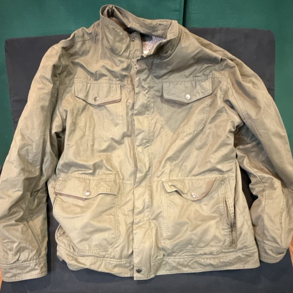 Dakota Grizzly Field Jacket Olive Green Sherpa Lined Utility