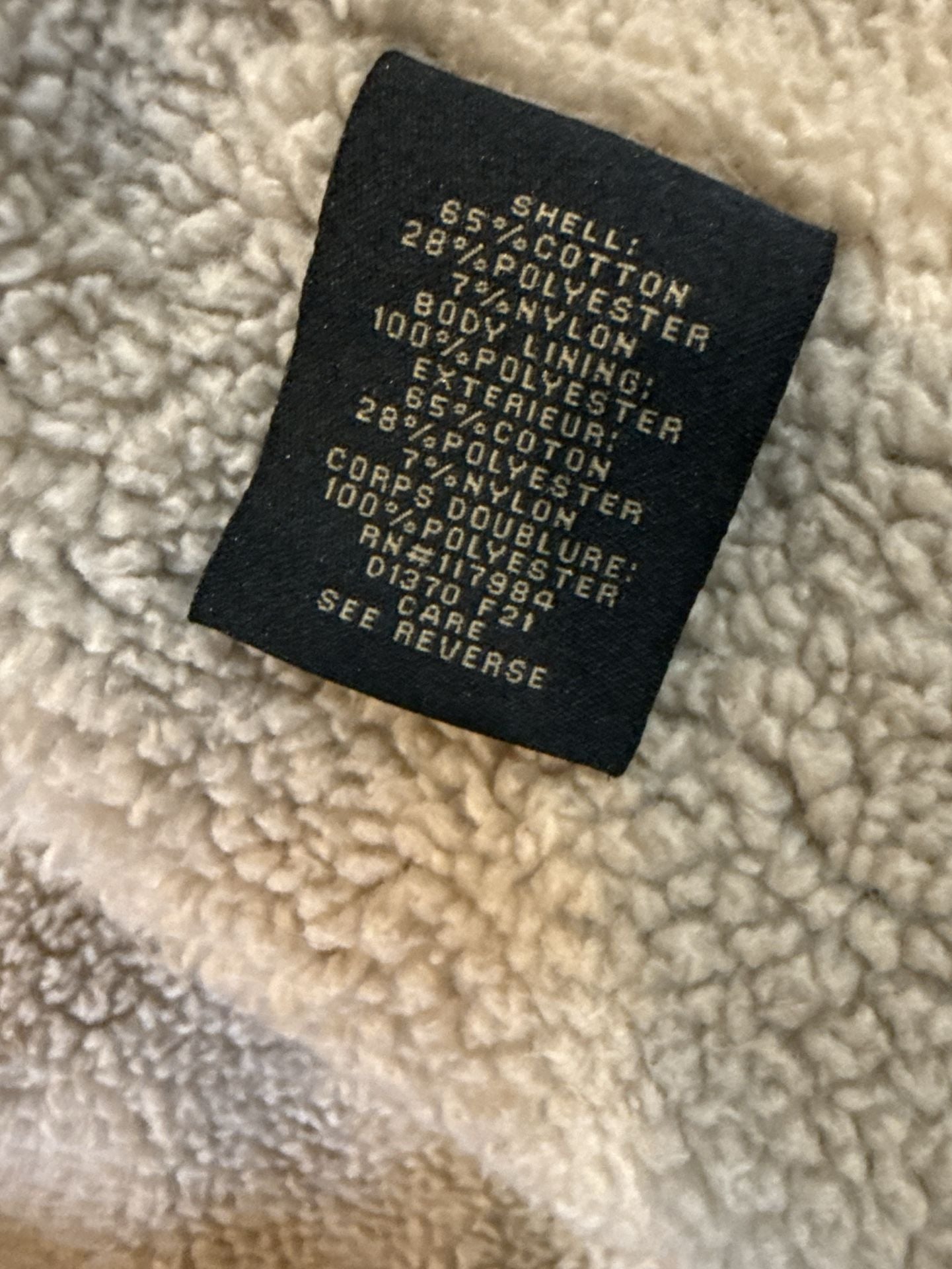 Dakota Grizzly Field Jacket Olive Green Sherpa Lined Utility 7