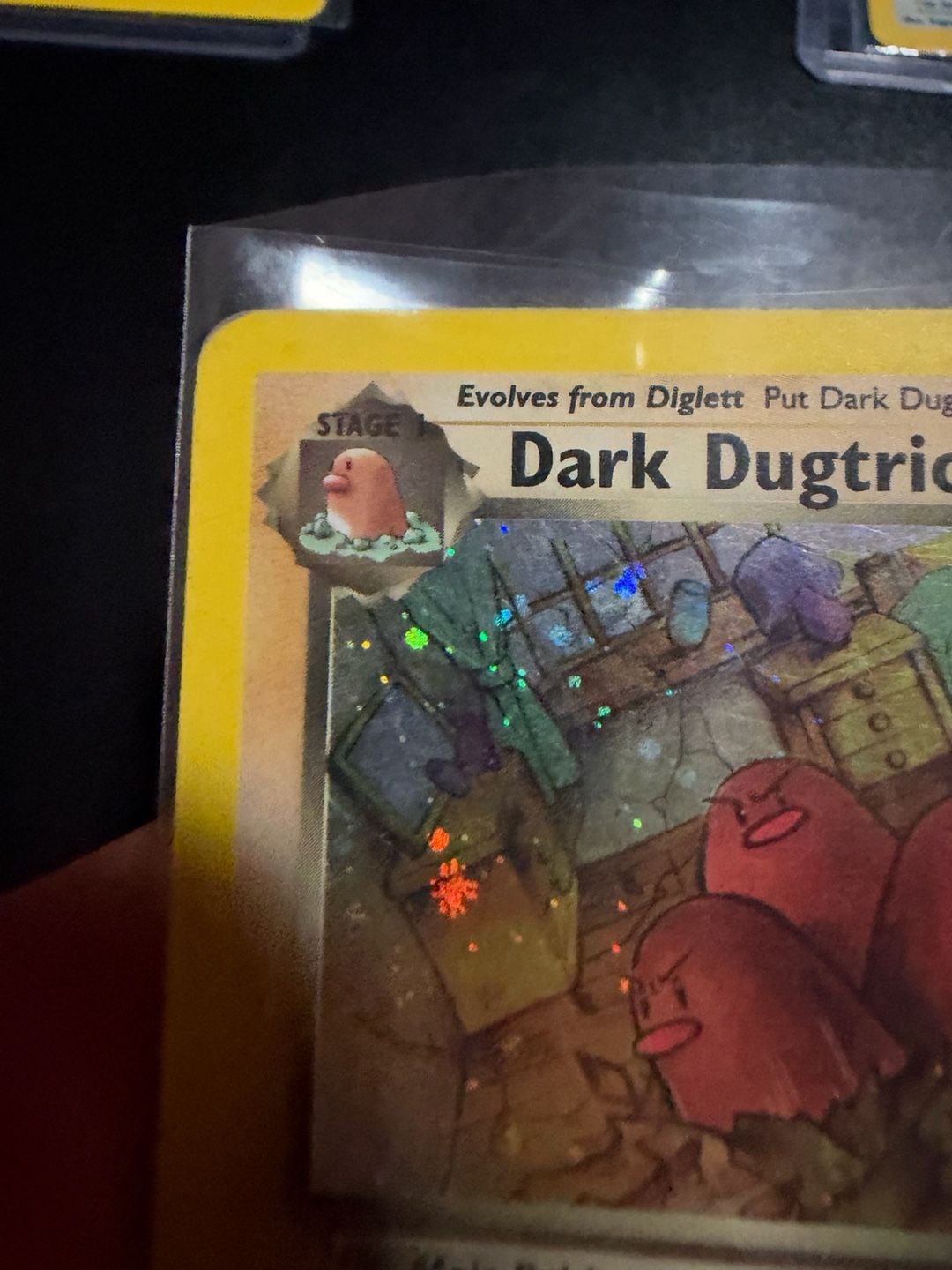 Pokemon Dark Dugtrio Team Rocket Holo Rare Card 3
