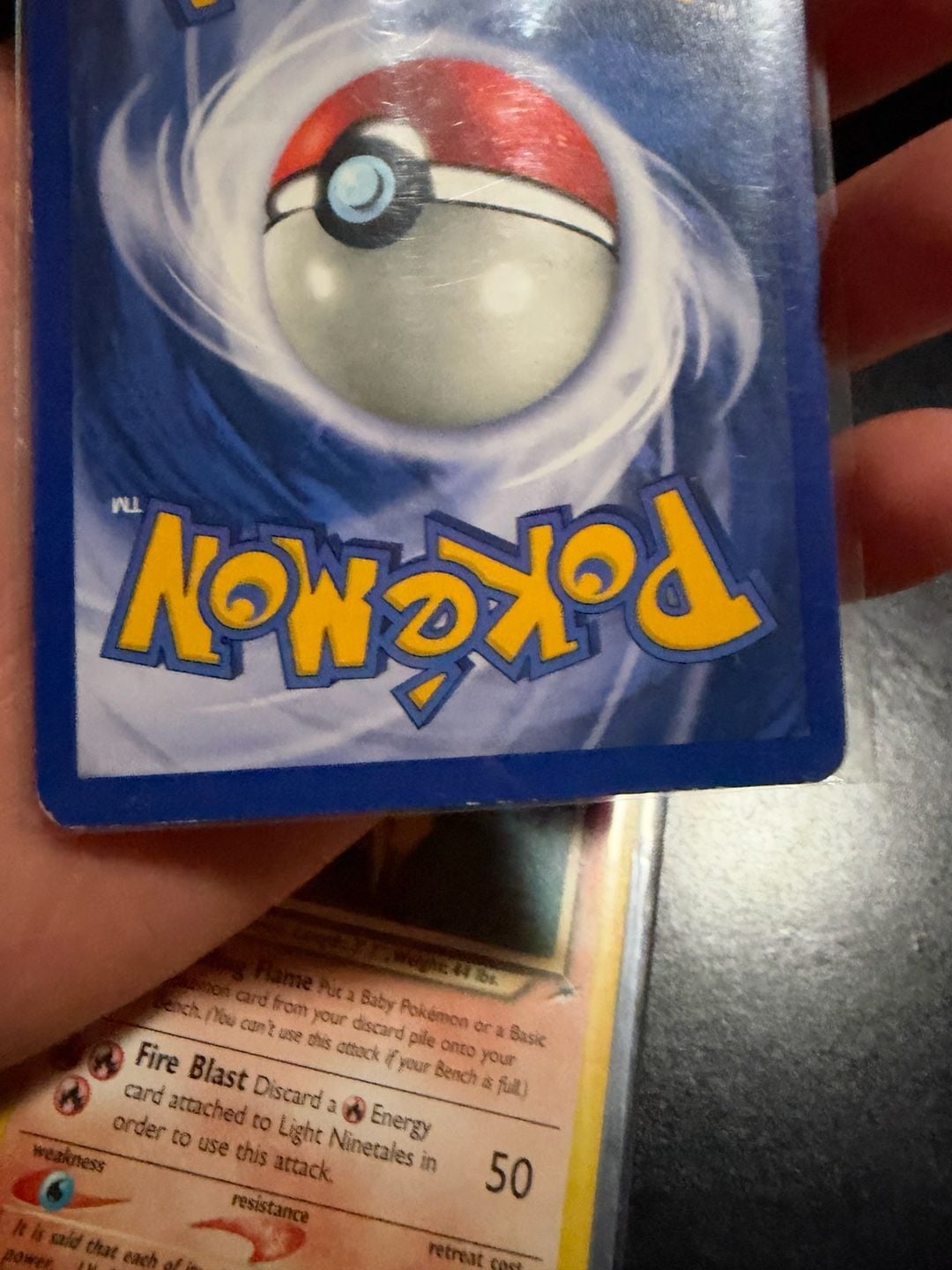 Pokemon Blaine's Growlithe 35/132 Gym Heroes Card 7