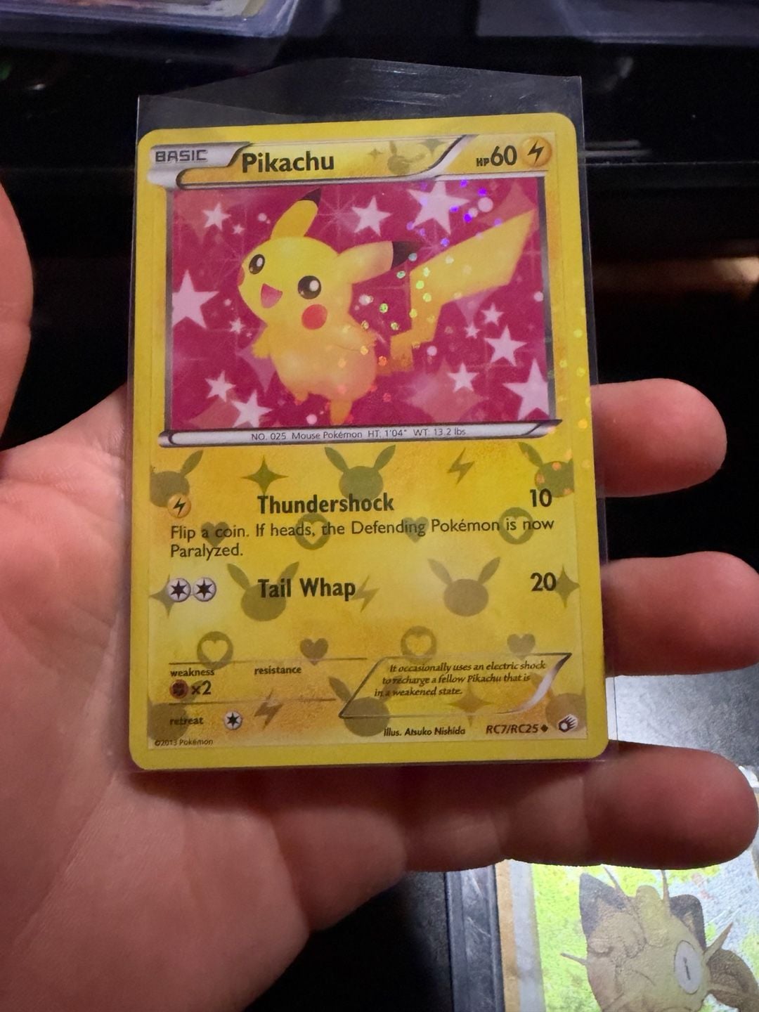 Pokémon Pikachu Legendary Treasures Radiant Collection RC7/RC25 Holo Rare Card 1