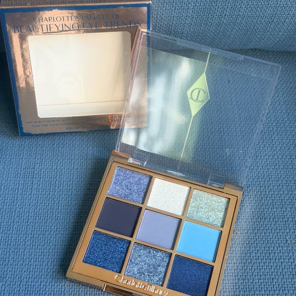 Charlotte Tilbury Palette of Beautifying Eye Trends Denim Dimension NIB