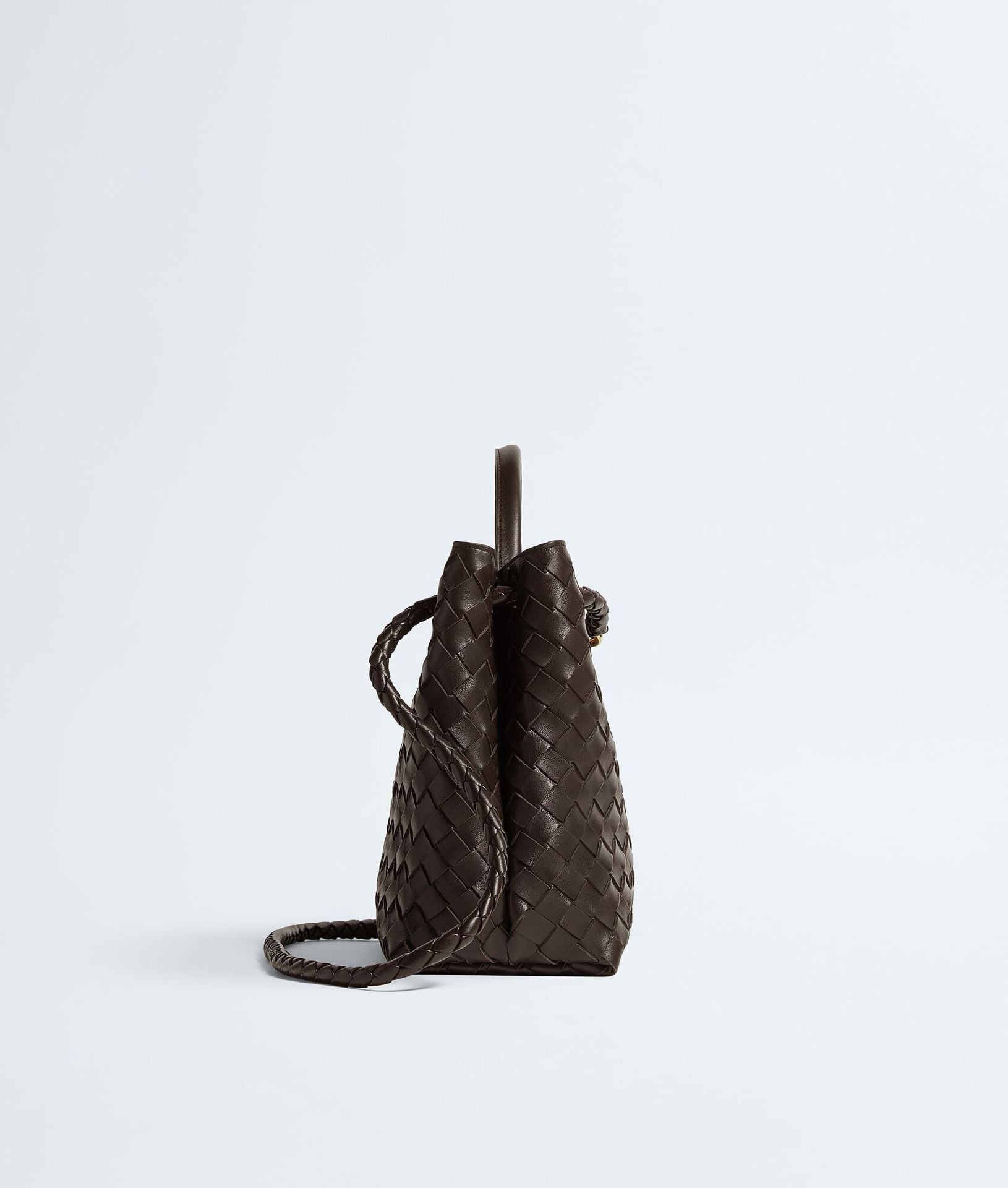 Bottega Veneta Medium Andiamo Intrecciato Shoulder Bag NWT 7
