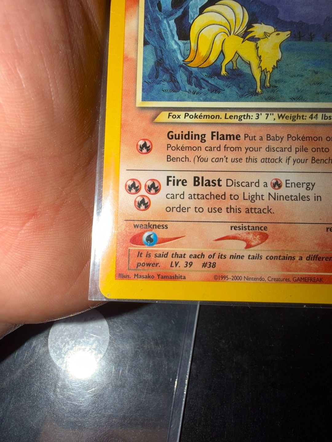 Pokémon Light Ninetales Neo Destiny 50/105 Uncommon Non-Holo 4