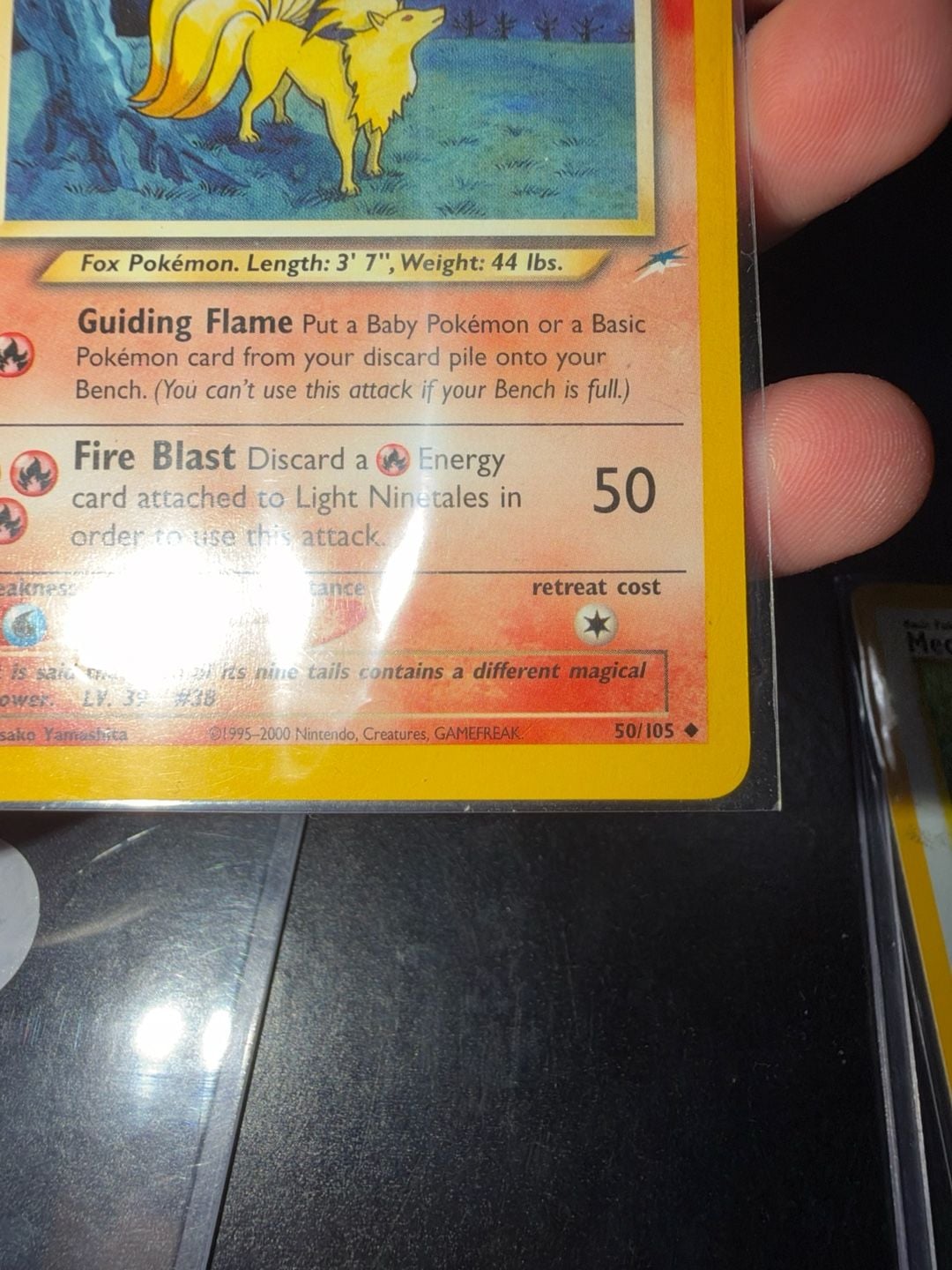 Pokémon Light Ninetales Neo Destiny 50/105 Uncommon Non-Holo 5