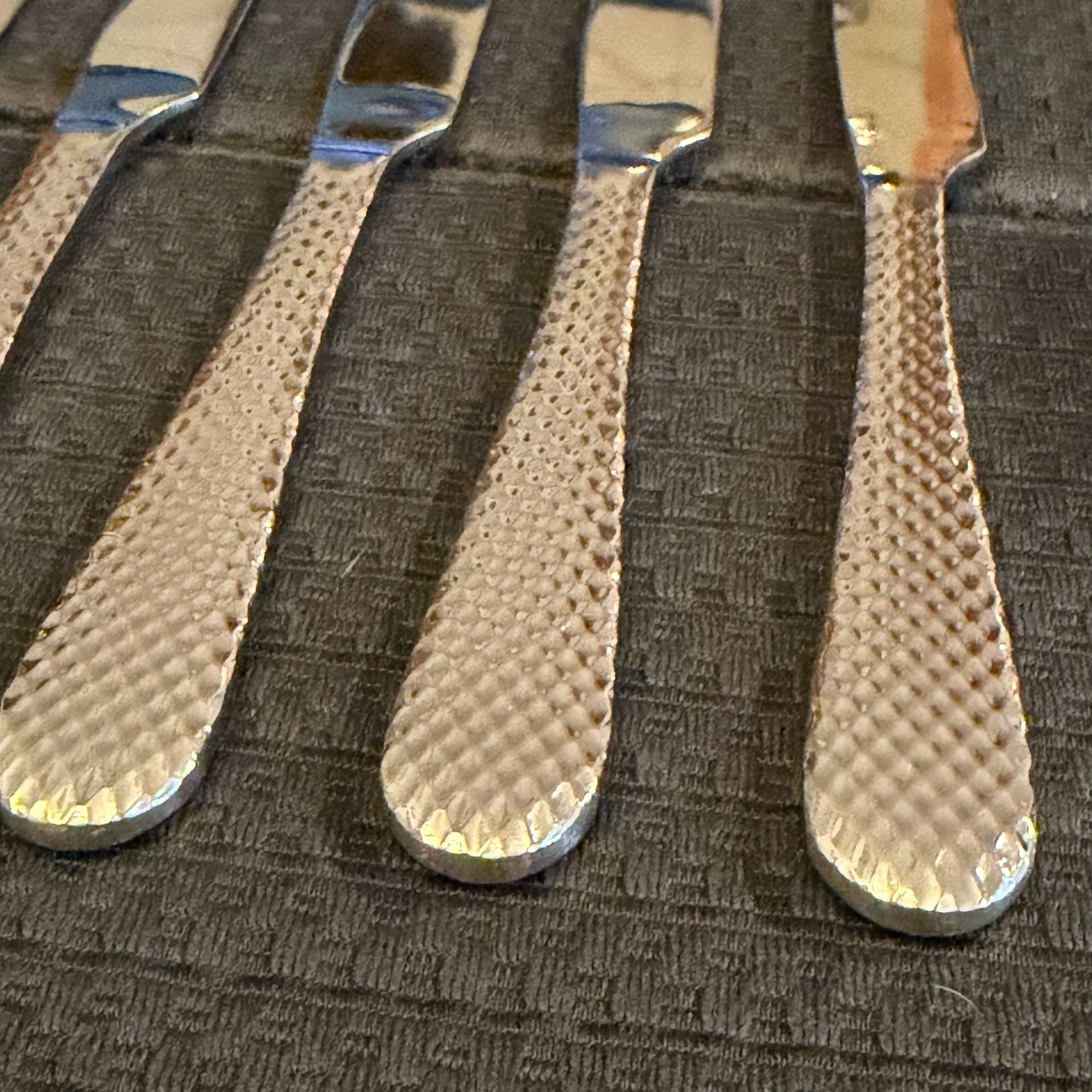 Noble Excellence Hunter Stainless Steel Dinner Knives Set of 6 2
