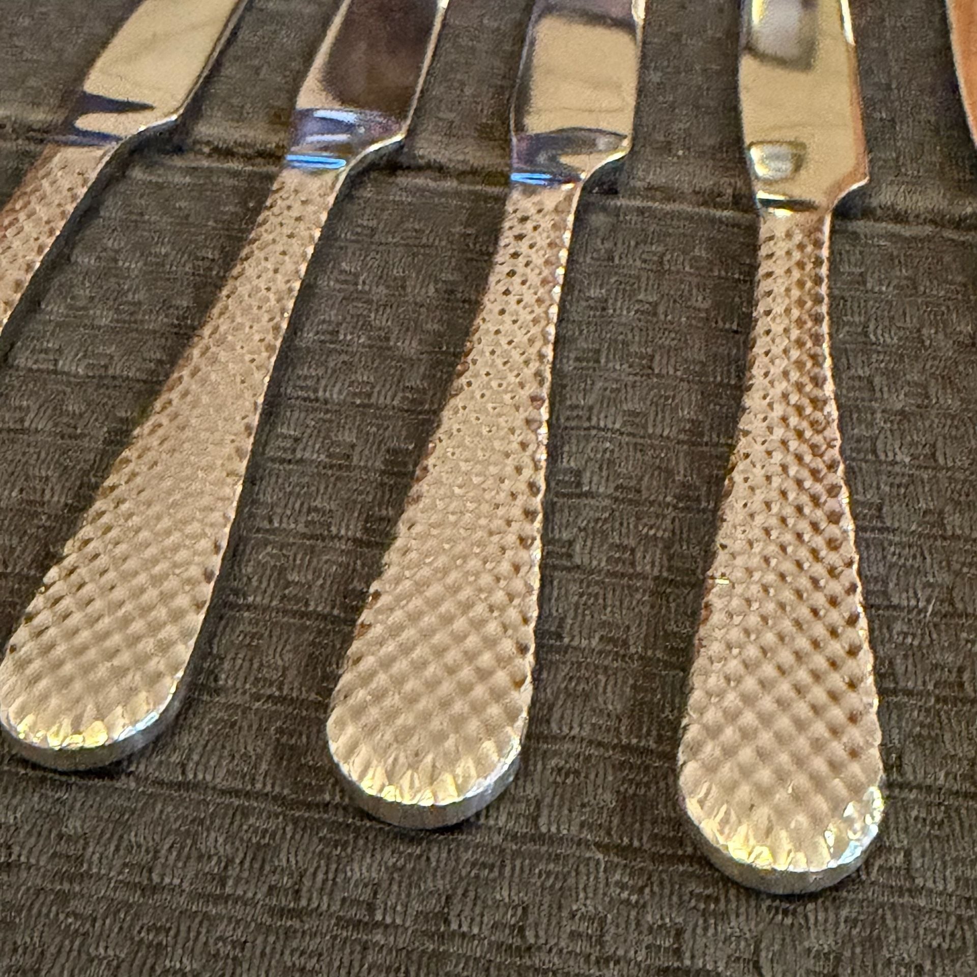 Noble Excellence Hunter Stainless Steel Dinner Knives Set of 6 3