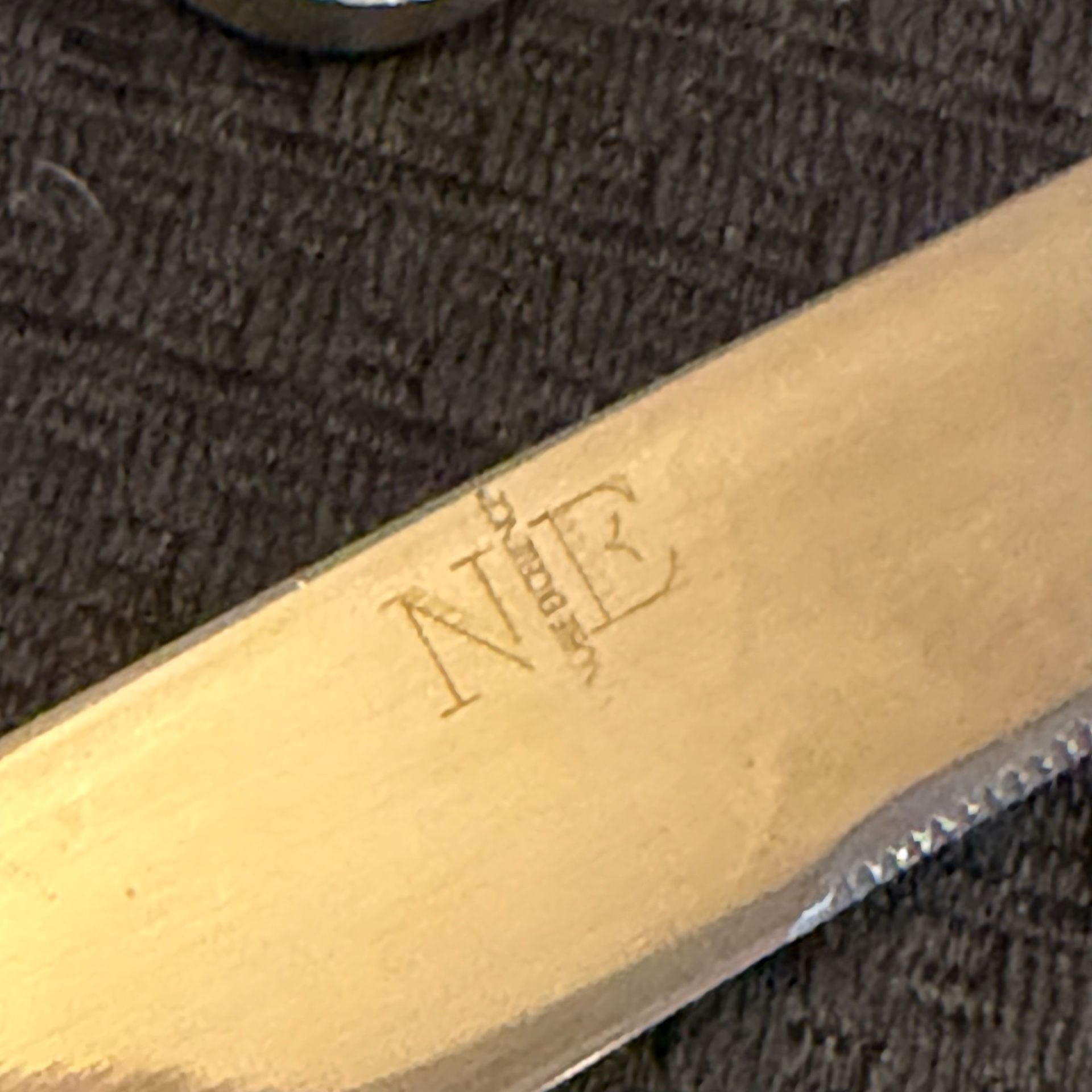Noble Excellence Hunter Stainless Steel Dinner Knives Set of 6 8