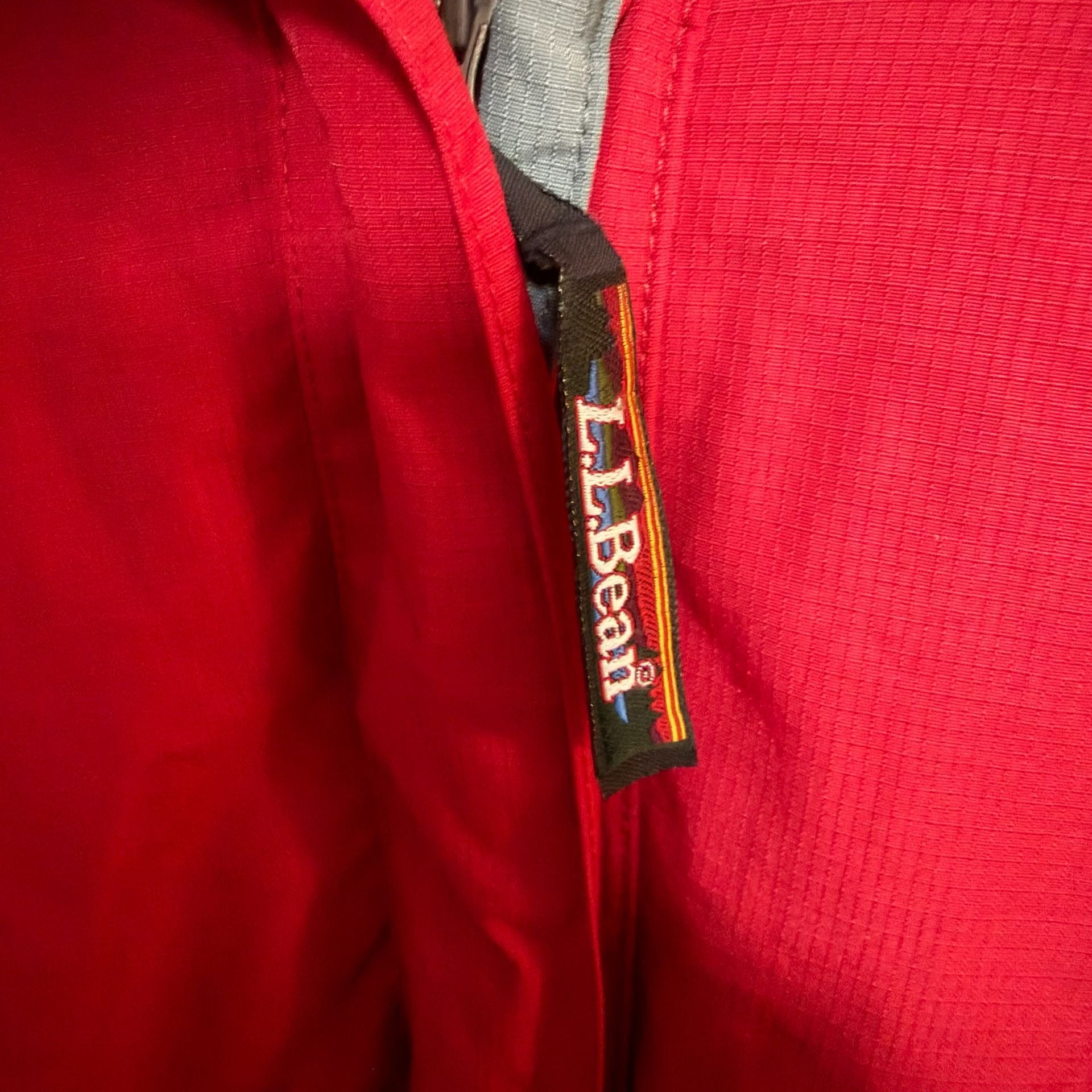 L.L. Bean Women's Red and Gray 3-in-1 Winter Jacket Extra Large 3