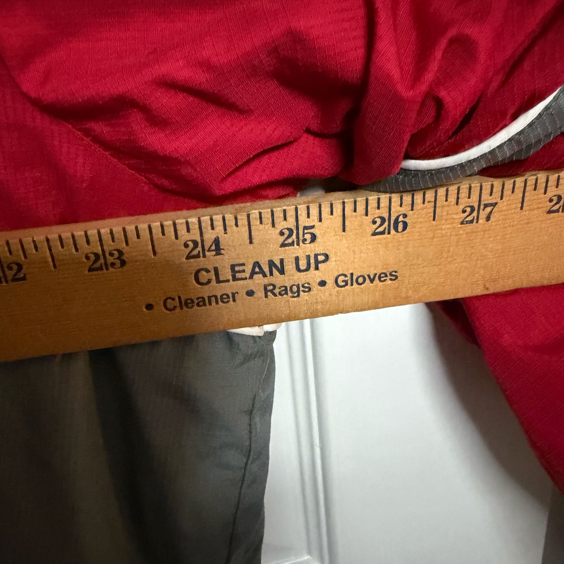 L.L. Bean Women's Red and Gray 3-in-1 Winter Jacket Extra Large 7