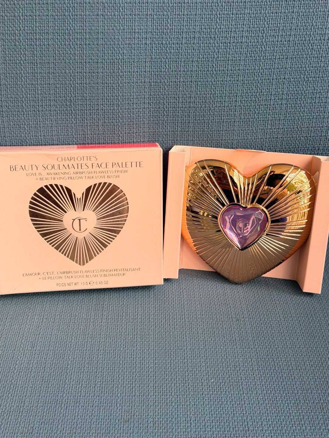 Charlotte Tilbury Beauty Soulmates Face Palette Pillow Talk Flawless Pink 8