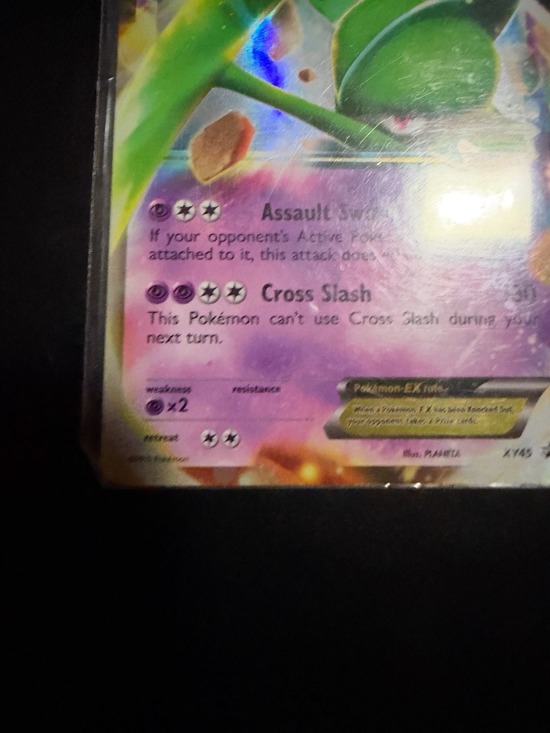 Pokémon Gallade EX XY45 Black Star Promo Card 4