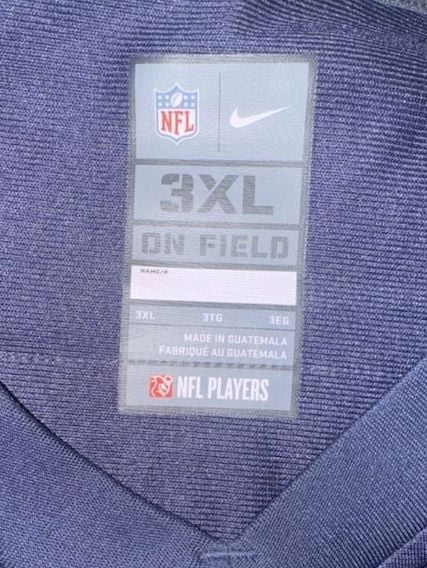 Nike Chicago Bears Sloan 54 Size 3XL Blue Football Jersey 5