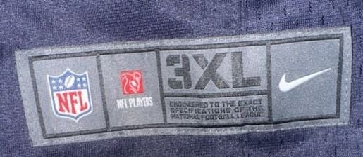 Nike Chicago Bears Sloan 54 Size 3XL Blue Football Jersey 4