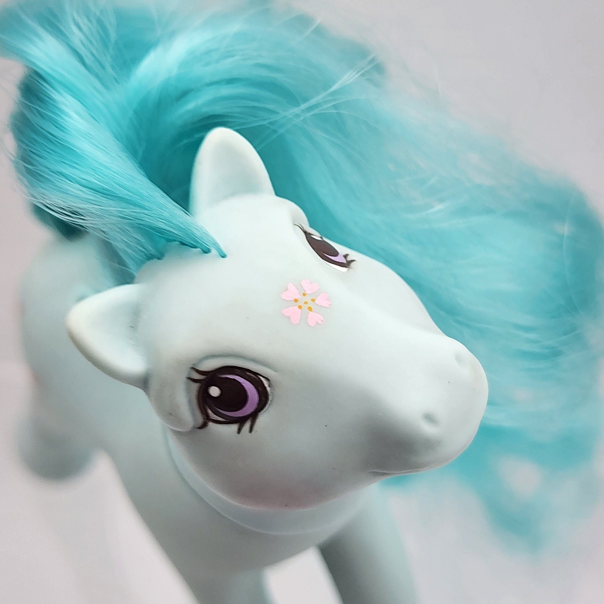 Vintage 1986 Hasbro G1 Flutter Pony Peach Blossom 5
