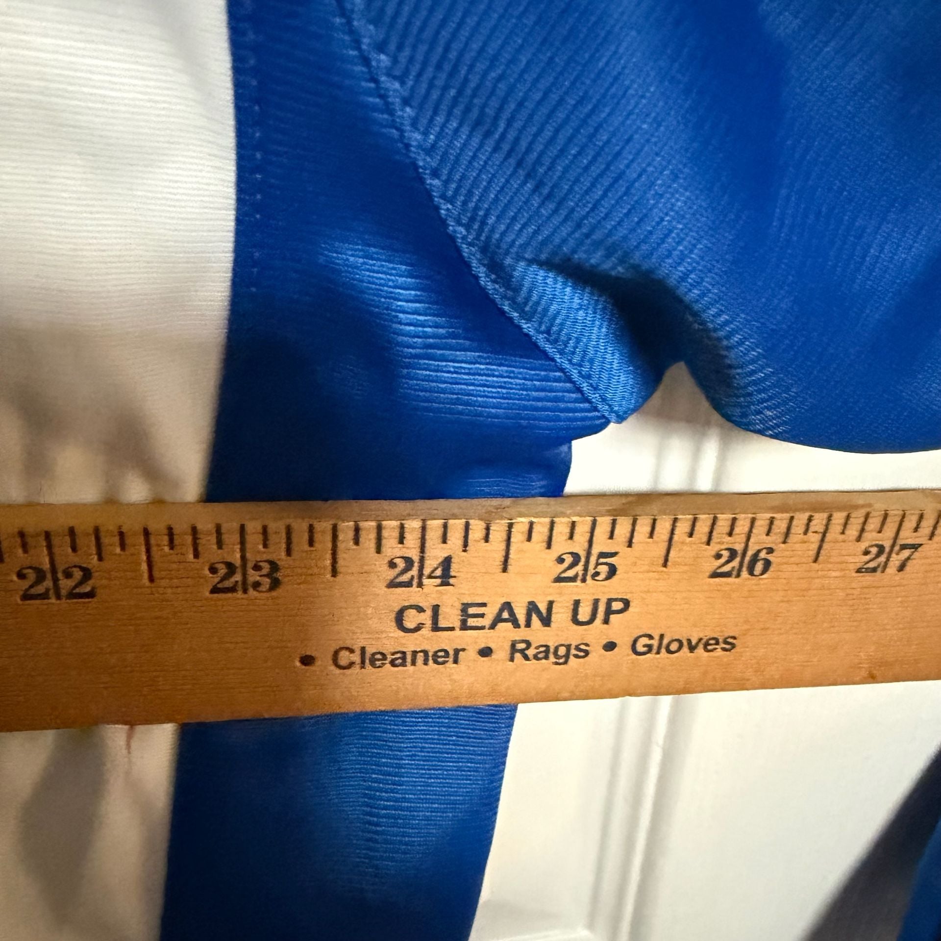 Holloway Determination Jacket Size XL Blue White Full Zip Track Jacket 4