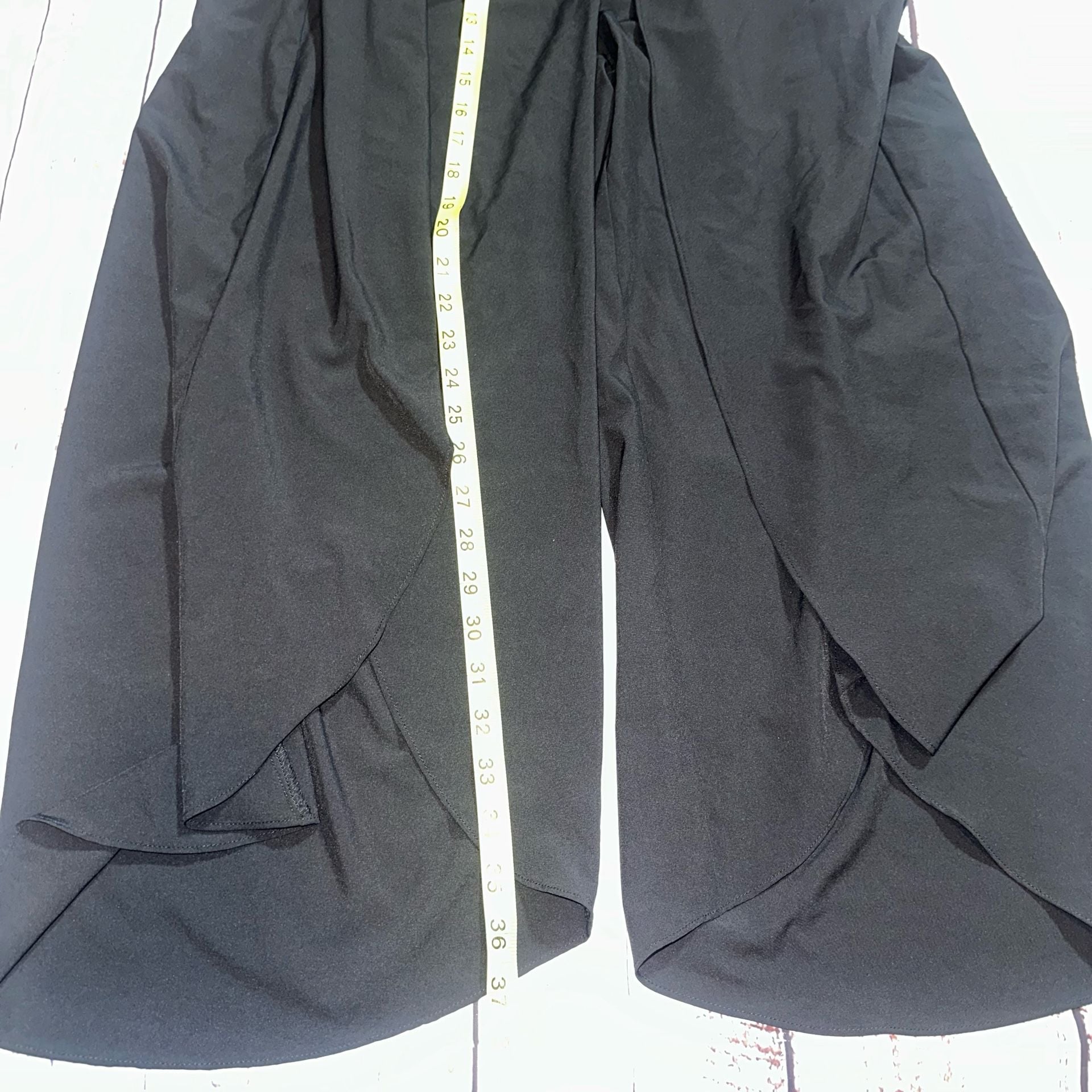 Halara Breezeful High Waisted Palazzo Flowy Wide Leg Pants Black 3