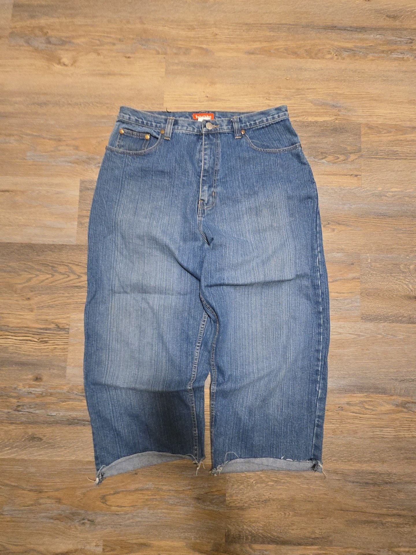 Y2K Baggy Wide leg Ed Hardy jeans 2