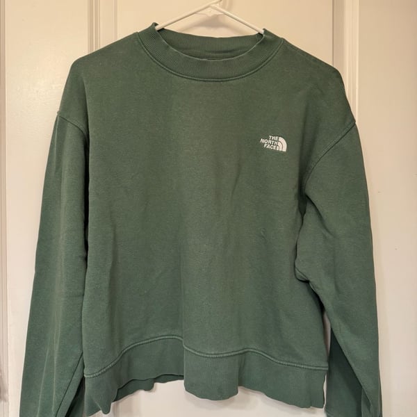 The North Face Women's Evolution Fleece Crew Green Size M